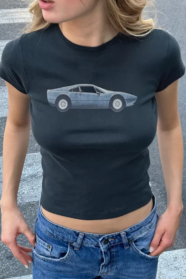 Clearance Camiseta Car Mujer Graphics