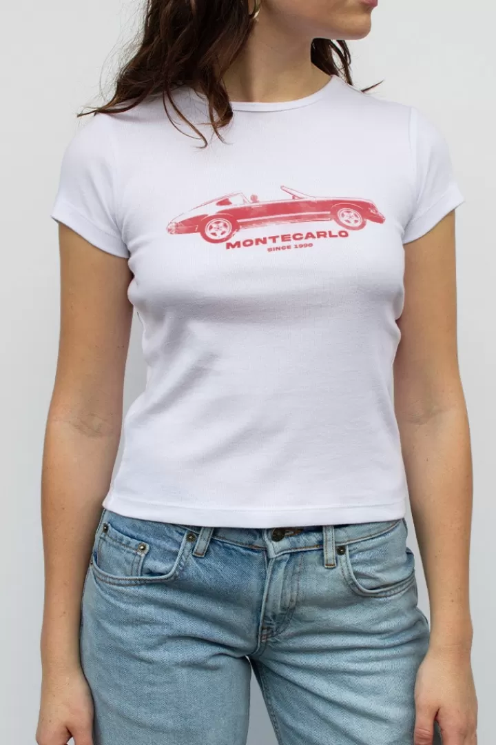 Shop Camiseta Montecarlo Mujer Graphics