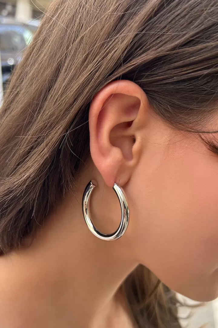 Hot Pendientes de aro Mujer Accesorios